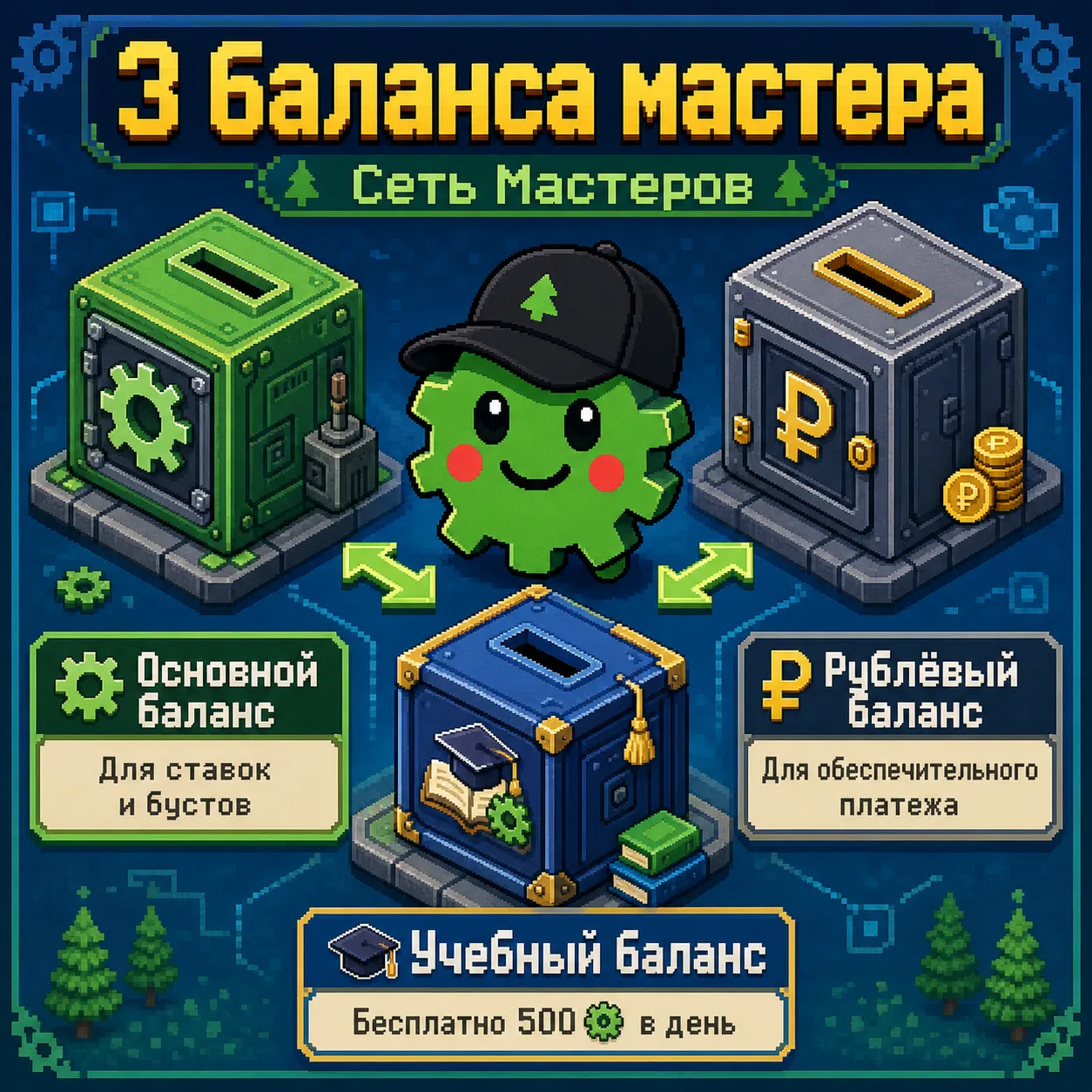 3 баланса