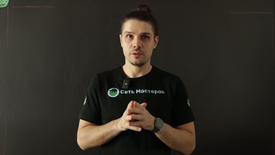 Кадр из обращения основателя