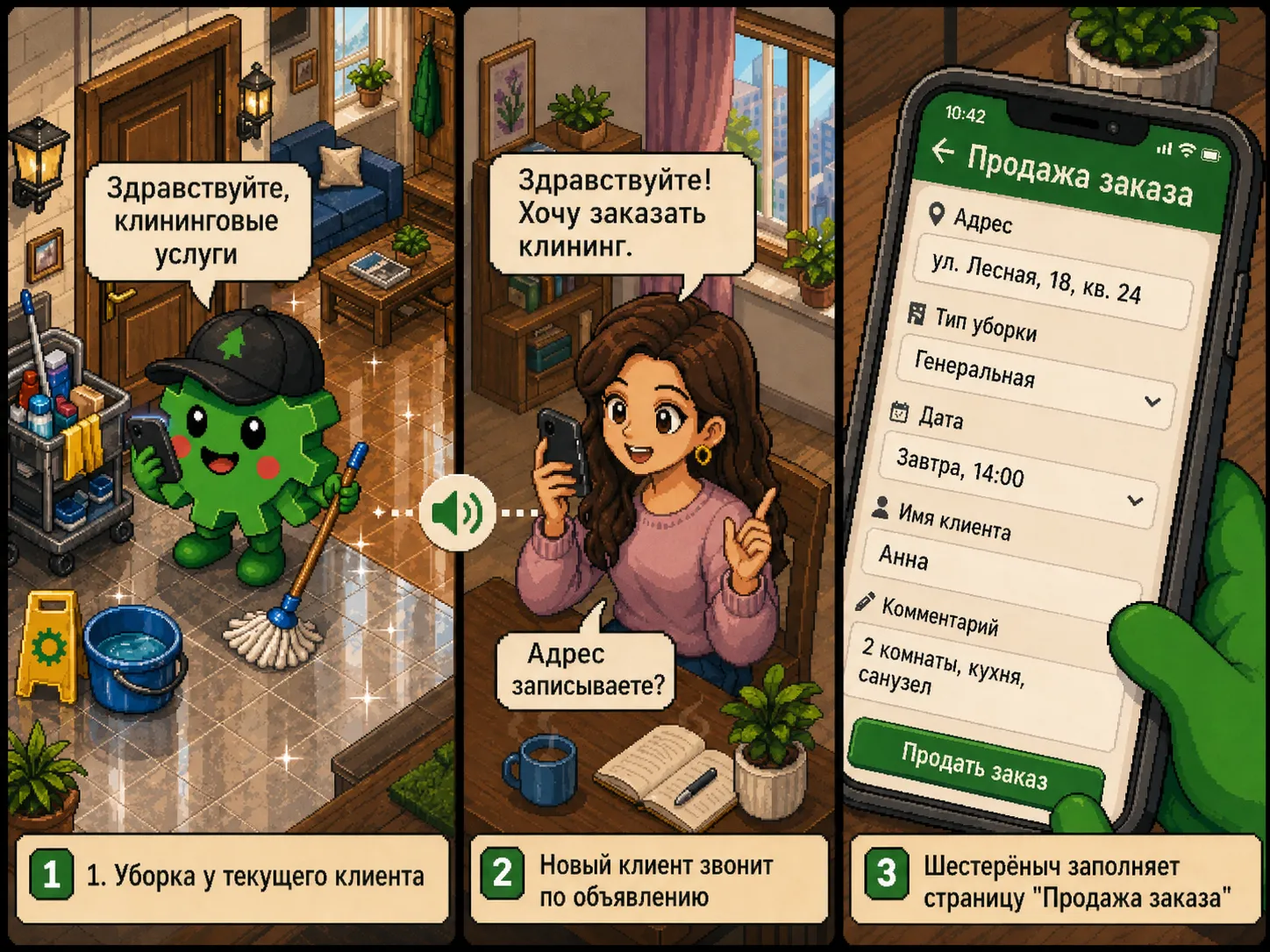 Продажа заказов — активный доход