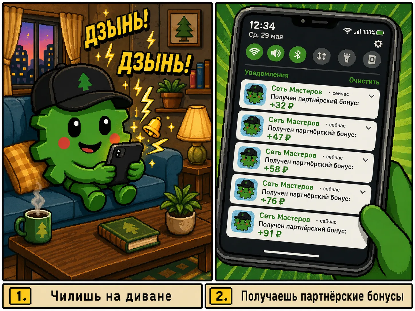 Партнёрская программа — пассивный доход