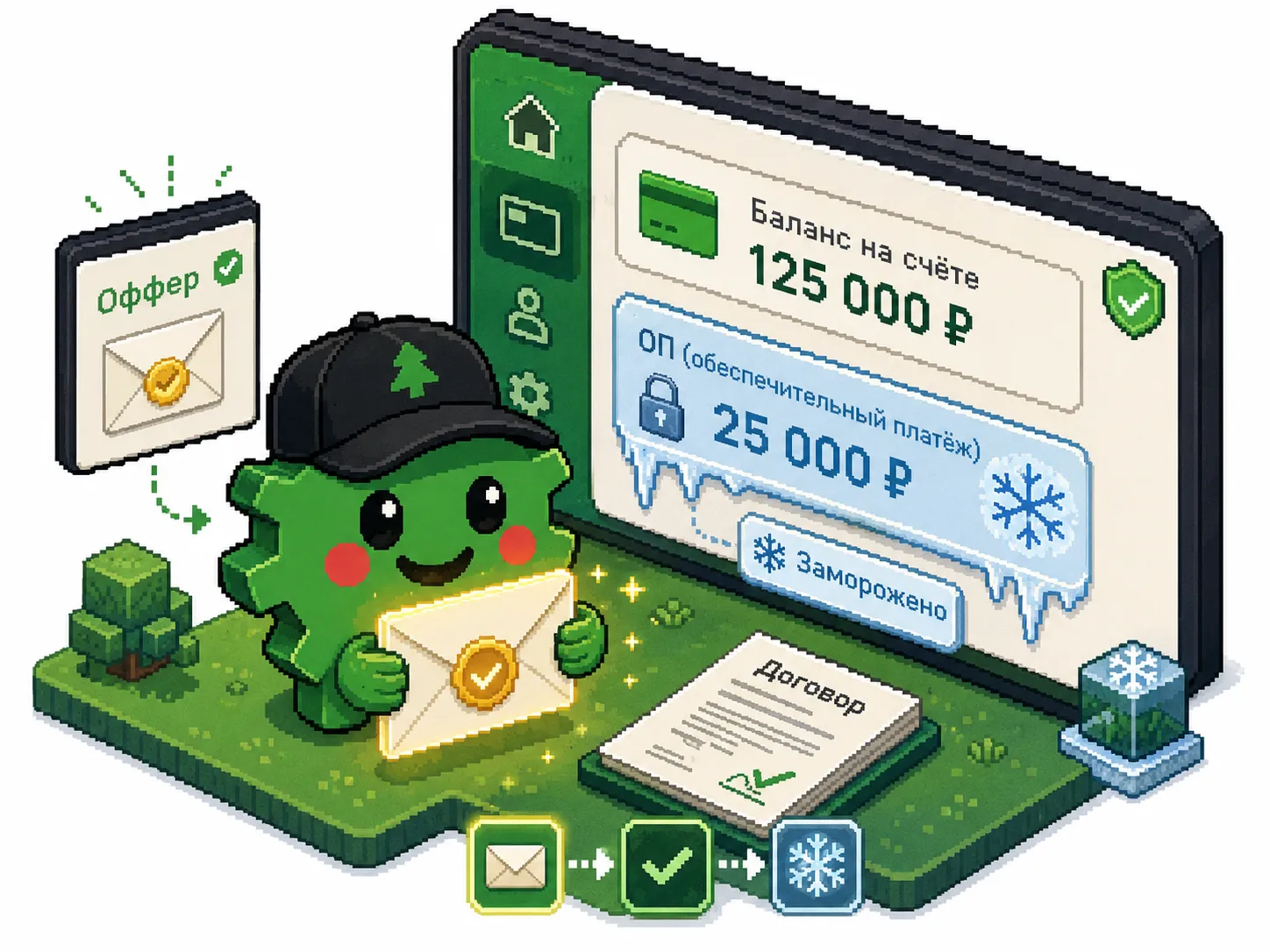 Принимайте офферы и заключайте контракты